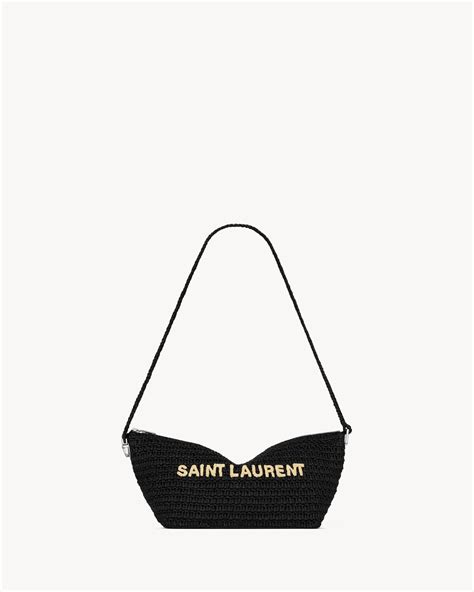 ysl botsa rafia|LE RAFIA CROSSBODY BAG .